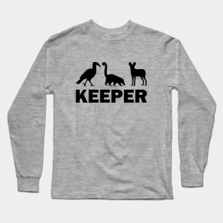 Keeper - hornbill, coati, painted dog Long Sleeve T-Shirt